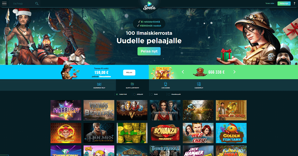 Spela website