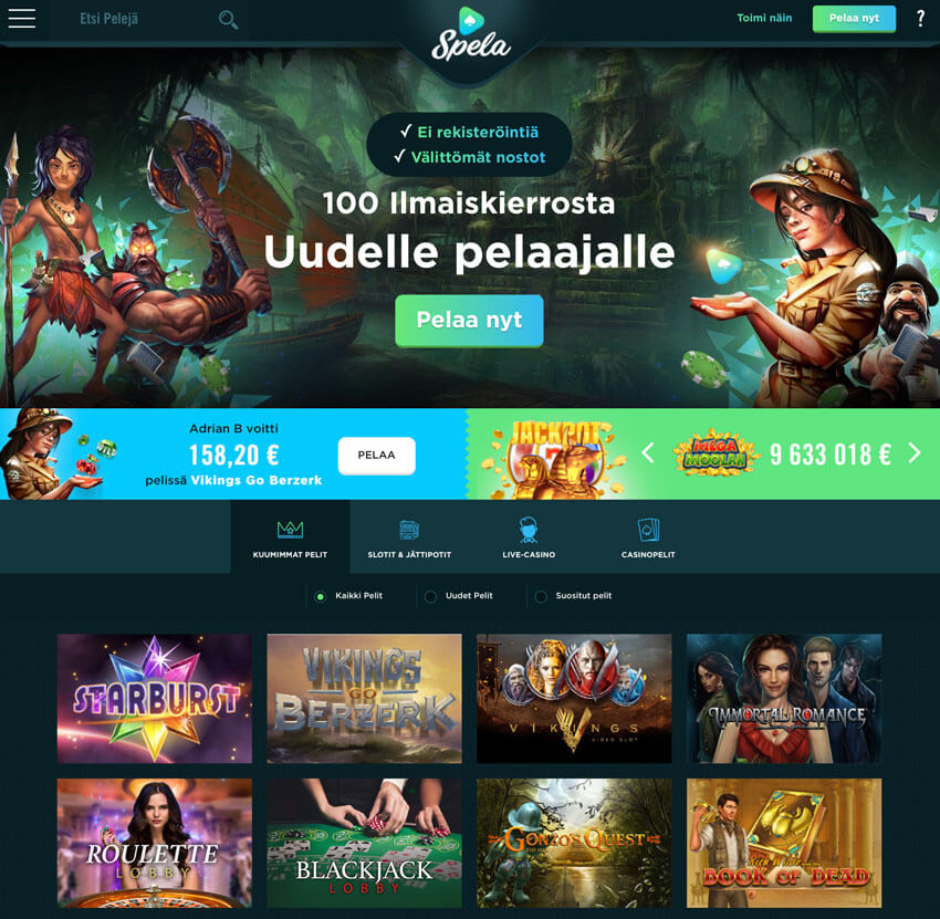Spela Website