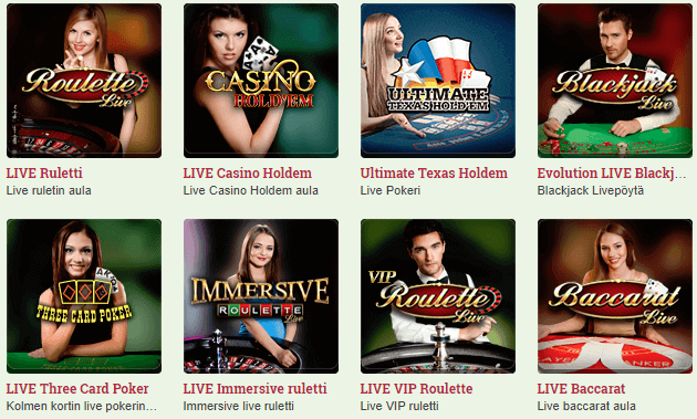 suomikasino Live-kasino