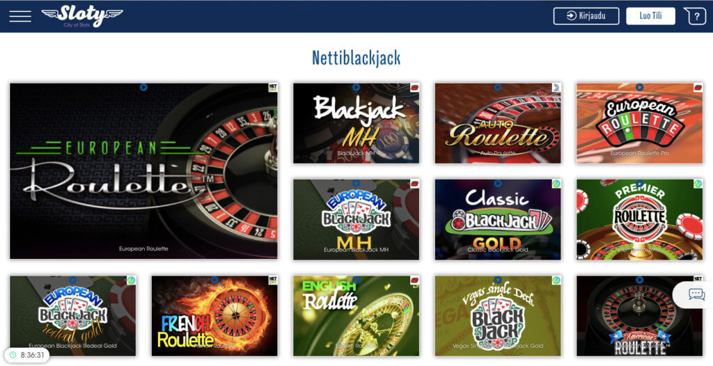 Nettiblackjack
