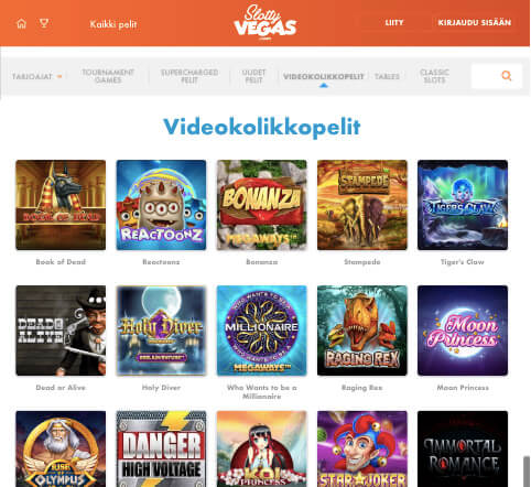Slotty Vegas Pelit