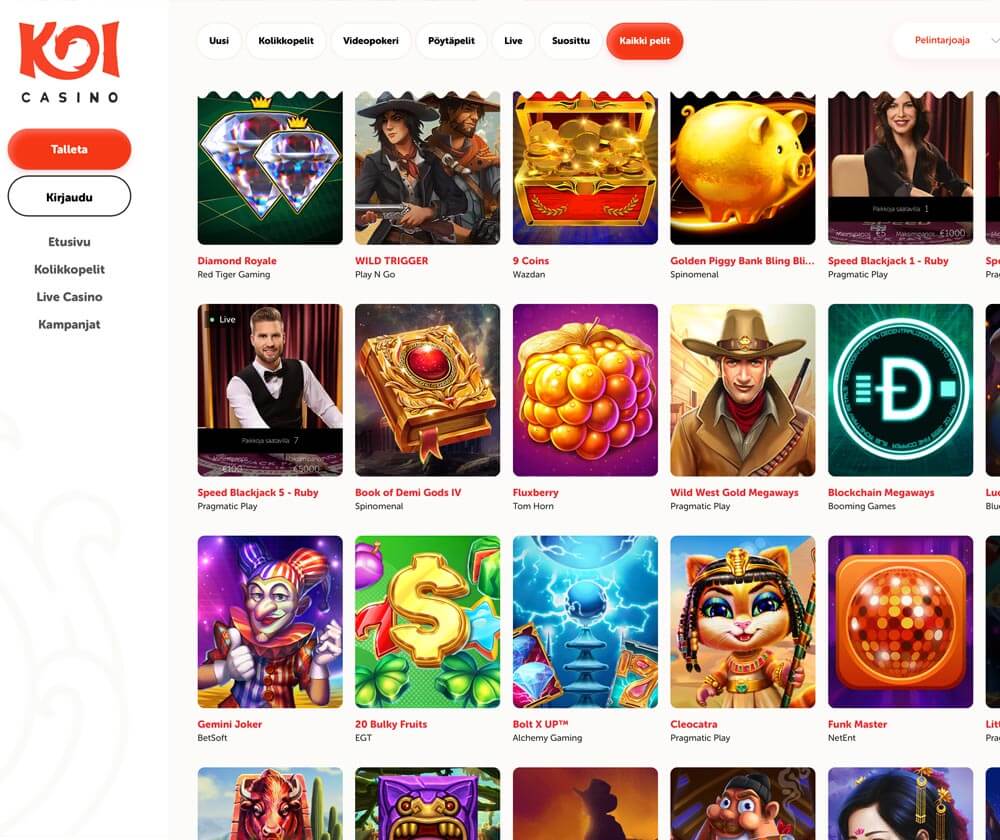 koi site4 slots